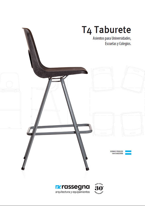 Silla Taburete modelo T4 para Universidades