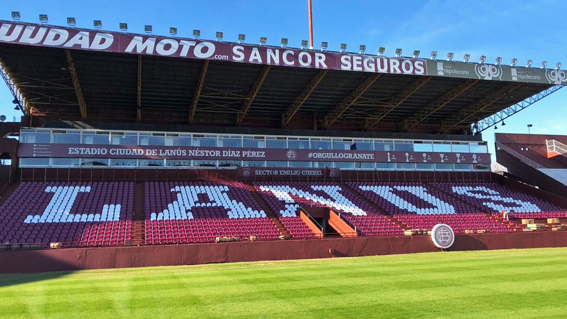 Lanús tribuna Chebel Asientos para estadios