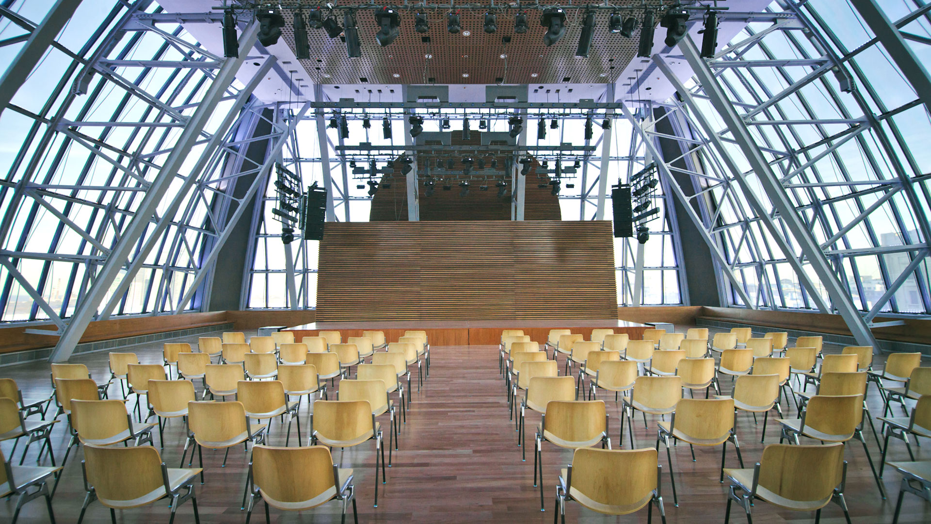 Palacio Libertad (ex CCK) cúpula auditorio