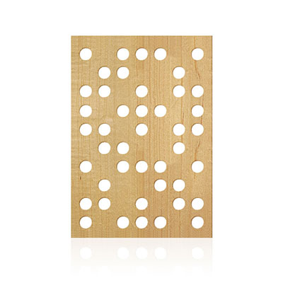 Panel Acústico Fresado